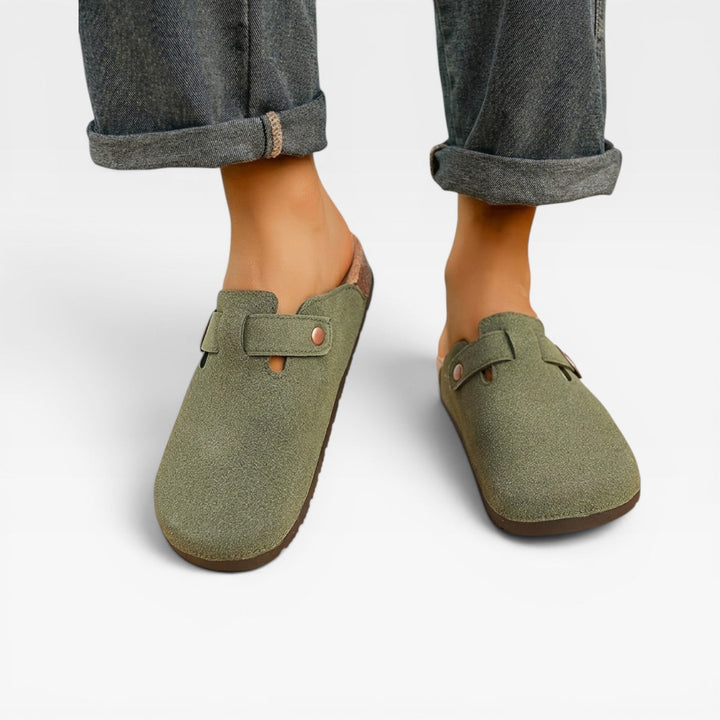 Mænd Casual Mules med Kork-mellemsål