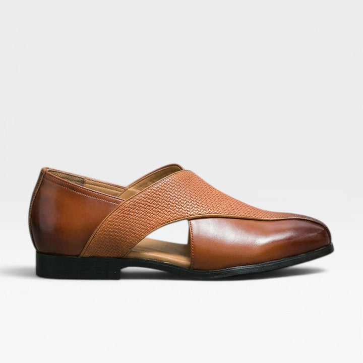 Mænd Casual Loafers med Flettet Tekstur