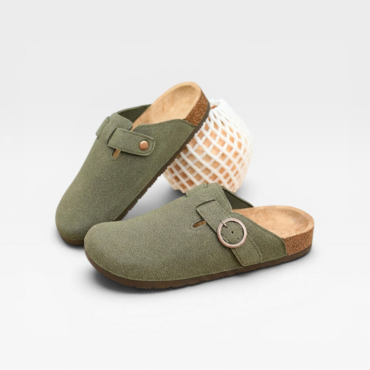 Mænd Casual Mules med Kork-mellemsål
