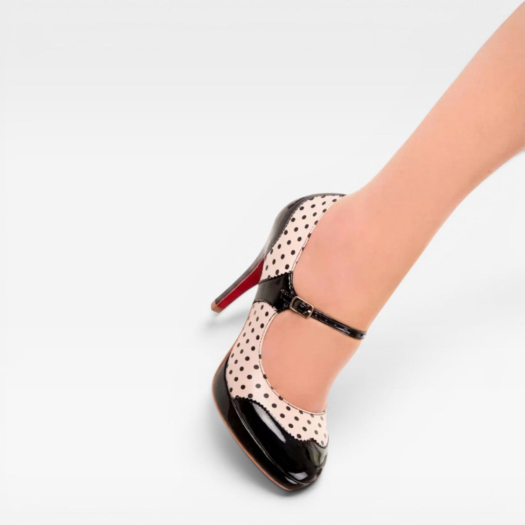 Kvinder Retro Mary Jane Stiletter med Platform