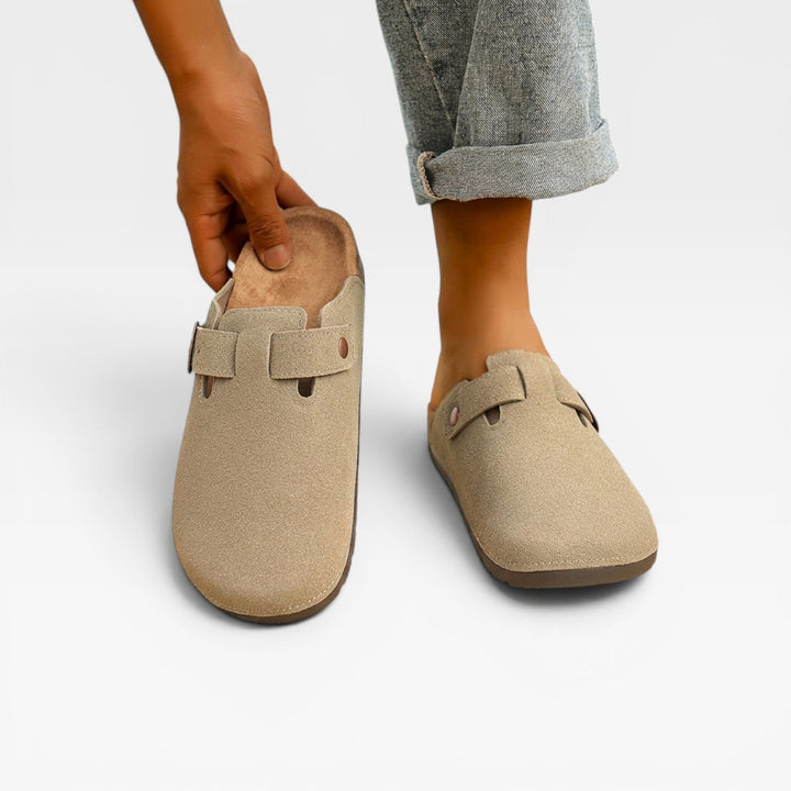 Mænd Casual Mules med Kork-mellemsål