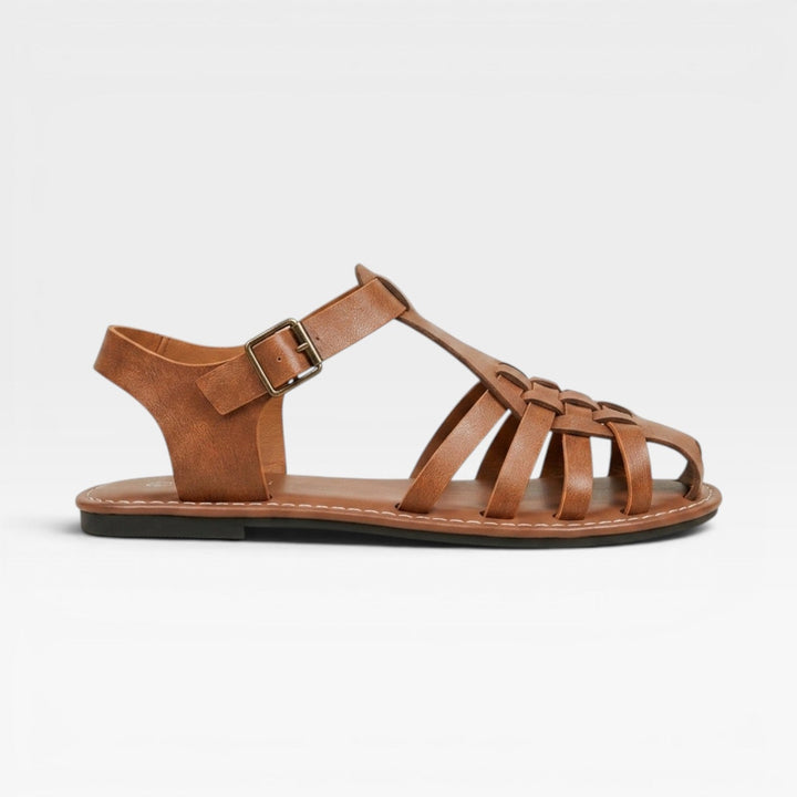 Kvinder Klassiske Gladiator Sommersandaler med Spænde
