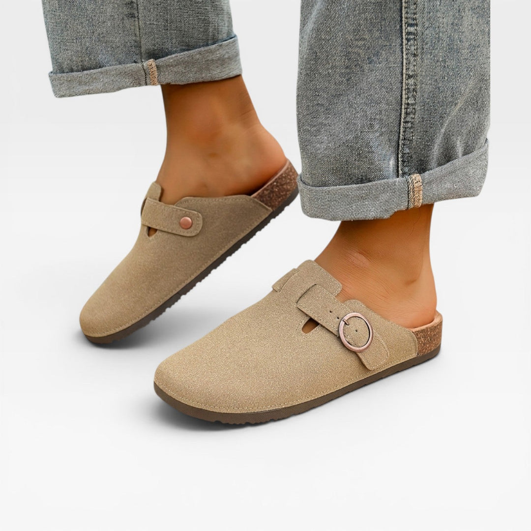 Mænd Casual Mules med Kork-mellemsål