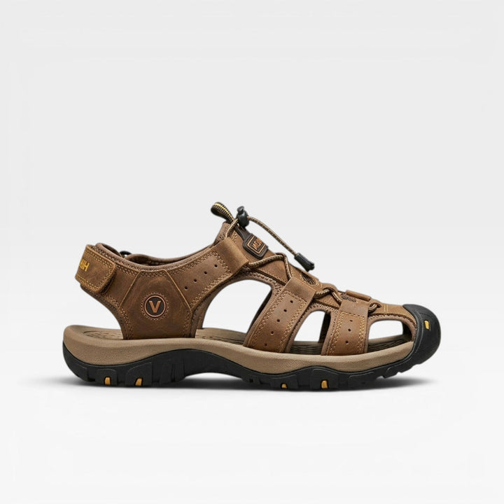 Mænd Casual Walkingsandaler med Elastisk Snøresystem