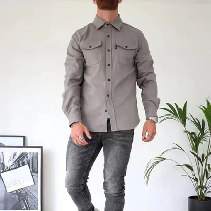Fred - Elegant Langærmet Skjorte