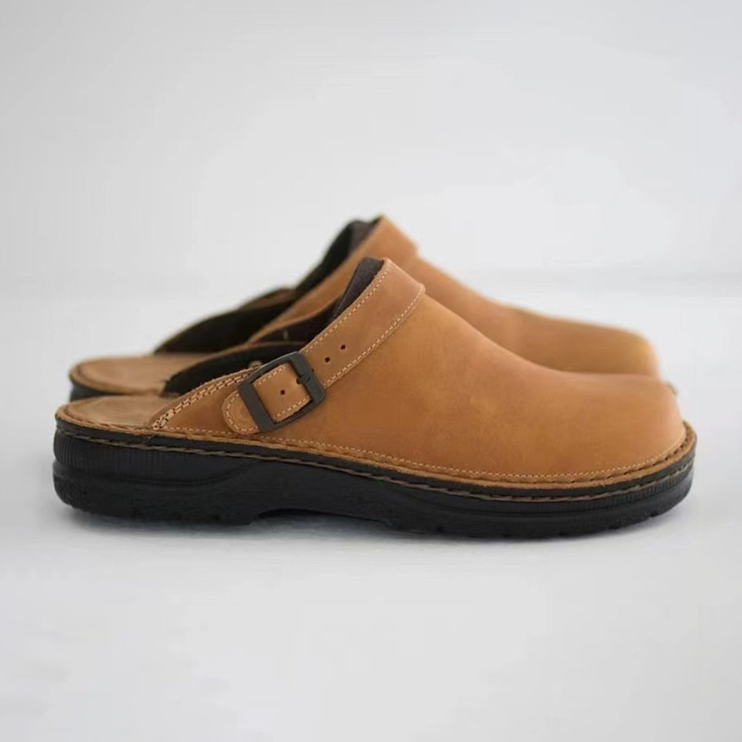Marco Bellini | afslappet Comfort slip-on træsko til herre