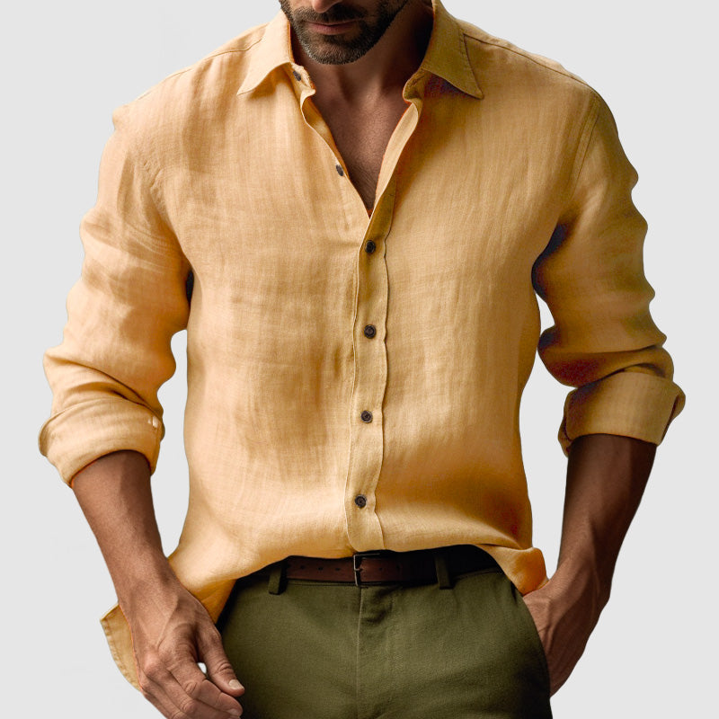Lomax Herre Skjorte | Let, Vintage-Inspireret Design 0