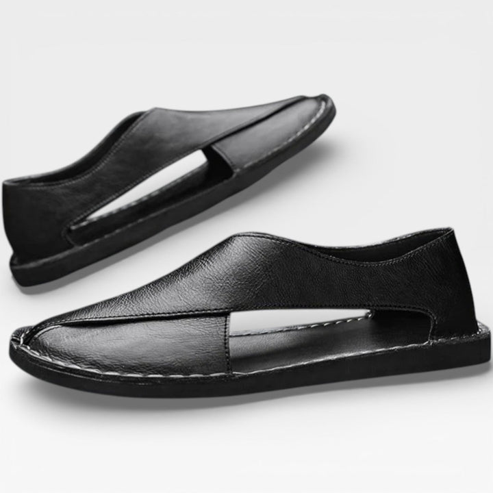 Mænd Slip-on Sommersandaler med Lukket Tå
