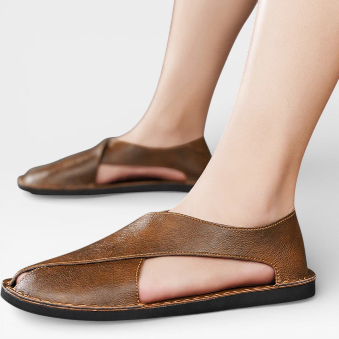 Mænd Slip-on Sommersandaler med Lukket Tå