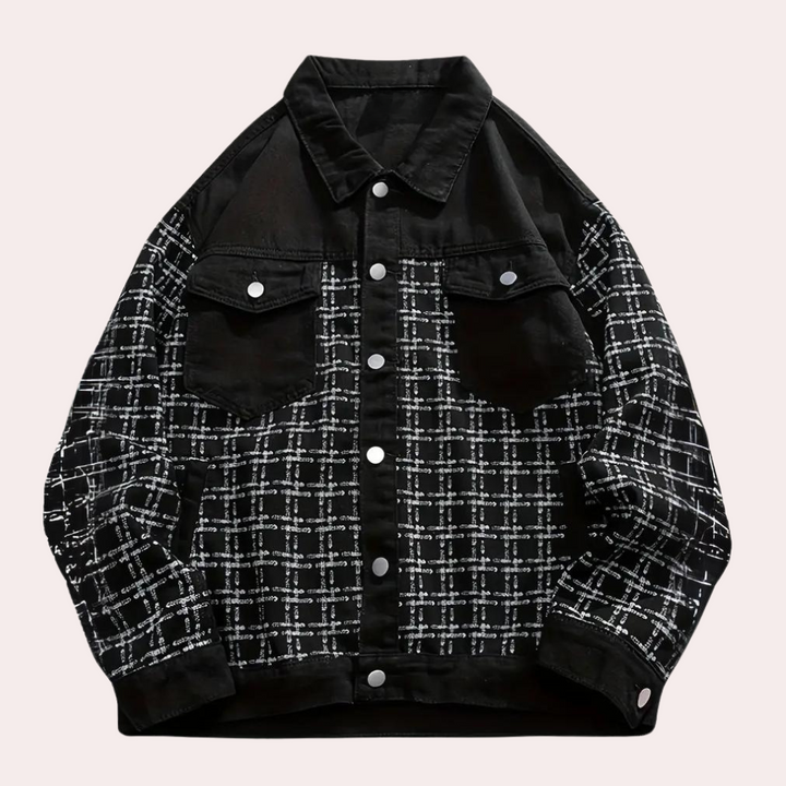Boiken - Trendy Cowboy Jakke Til Mænd