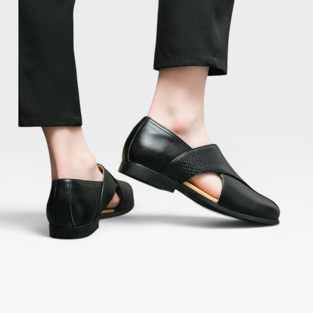 Mænd Casual Loafers med Flettet Tekstur