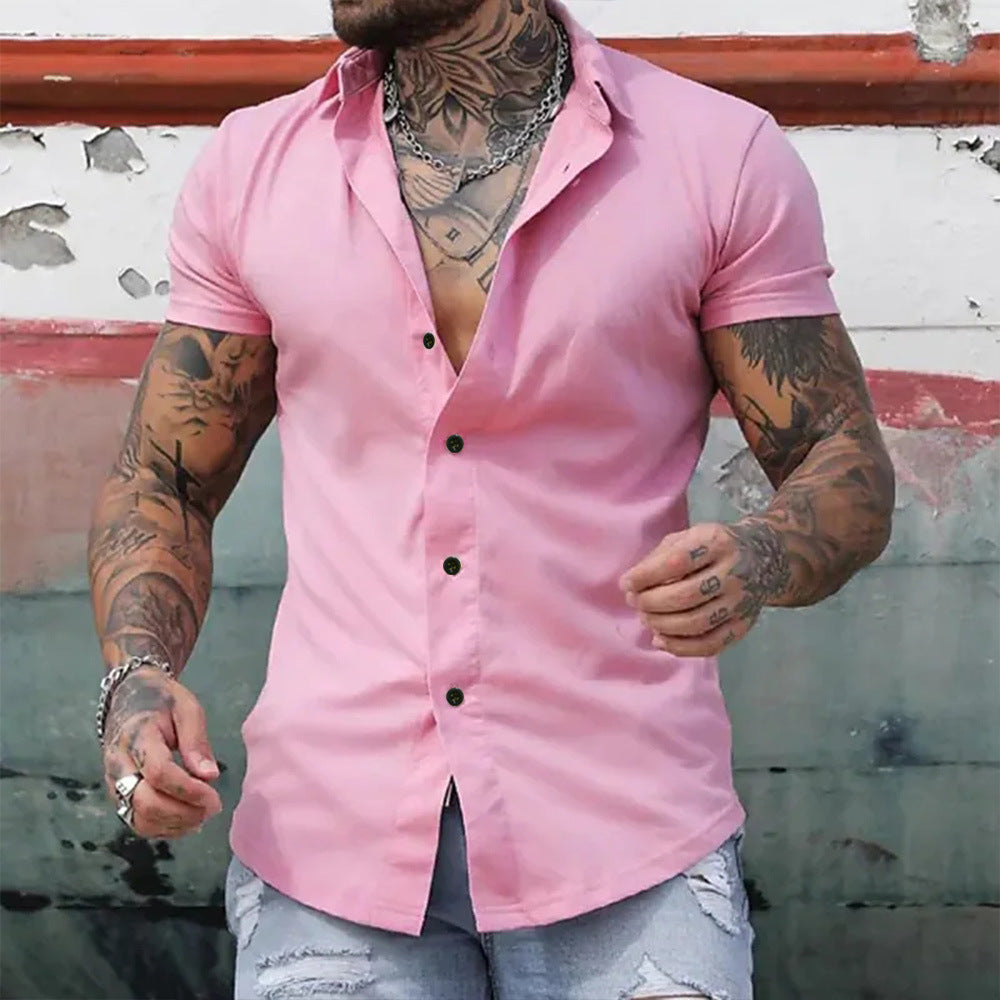 Oli Slim-Fit Herre Skjorte | Blødt Stof, Elegant Design 6