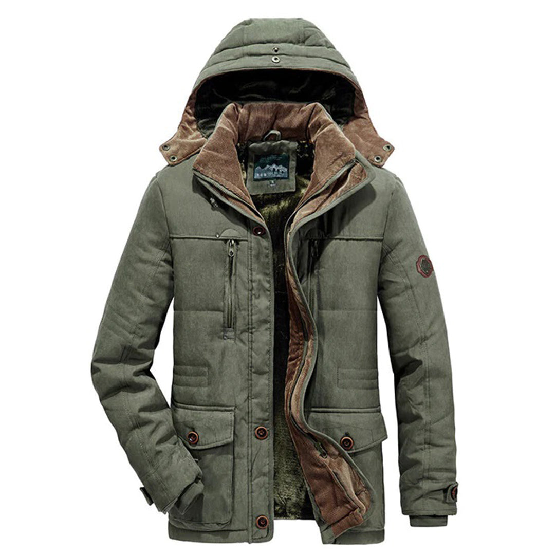 Colton - Stilfuld Vinter Jakke Til Mænd Med Luxury Fleece Lining