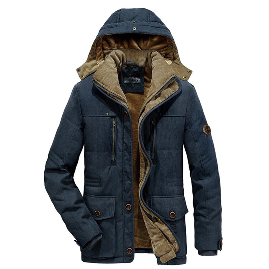 Colton - Stilfuld Vinter Jakke Til Mænd Med Luxury Fleece Lining