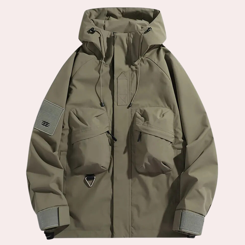 Elder - Stilfuld Windbreaker Til Mænd