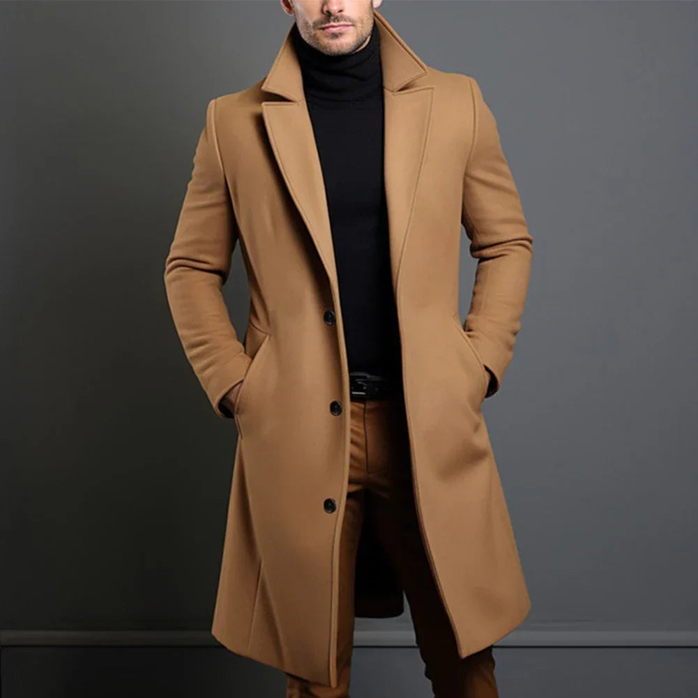 William - Mænds Uld Frakke