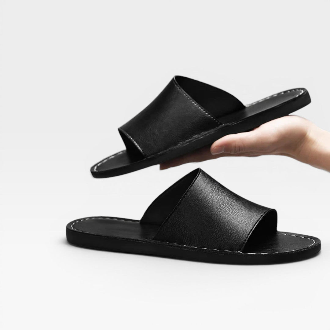 Mænd Elegante Hverdagssandaler med Kontrastsømme