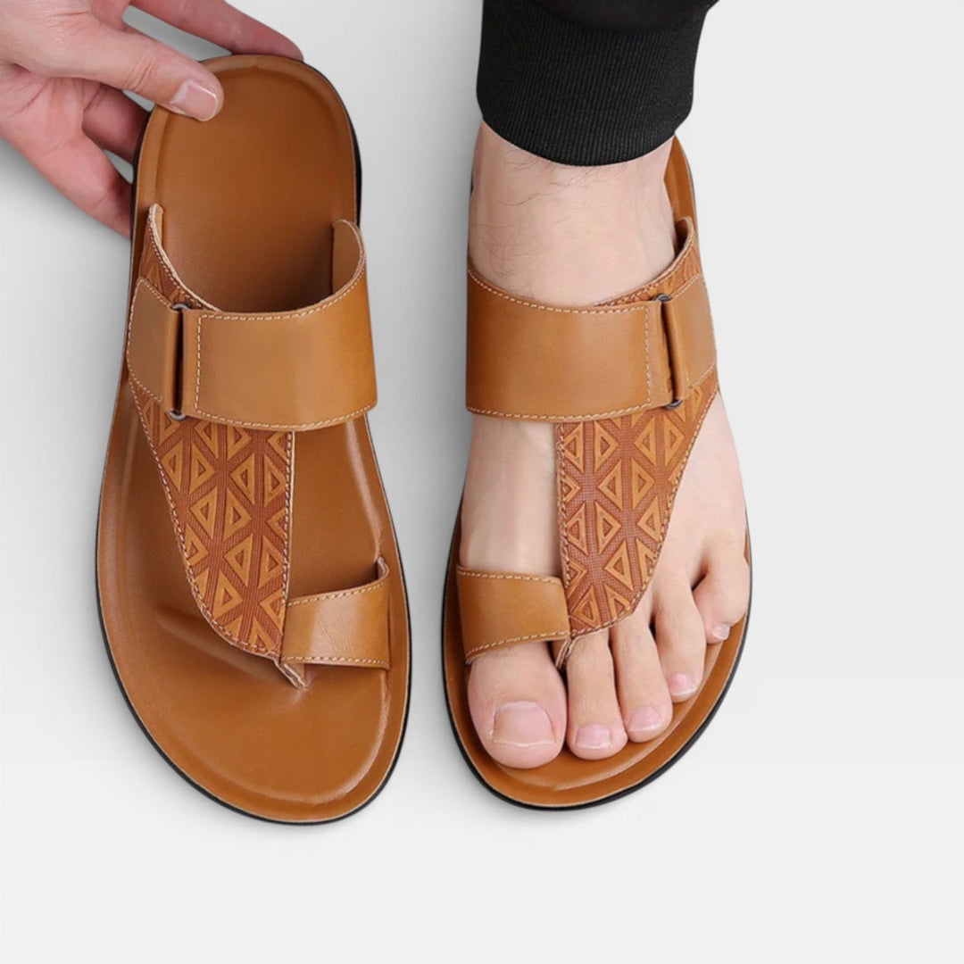 Mænd Slip-on Sommersandaler med Tåstrop