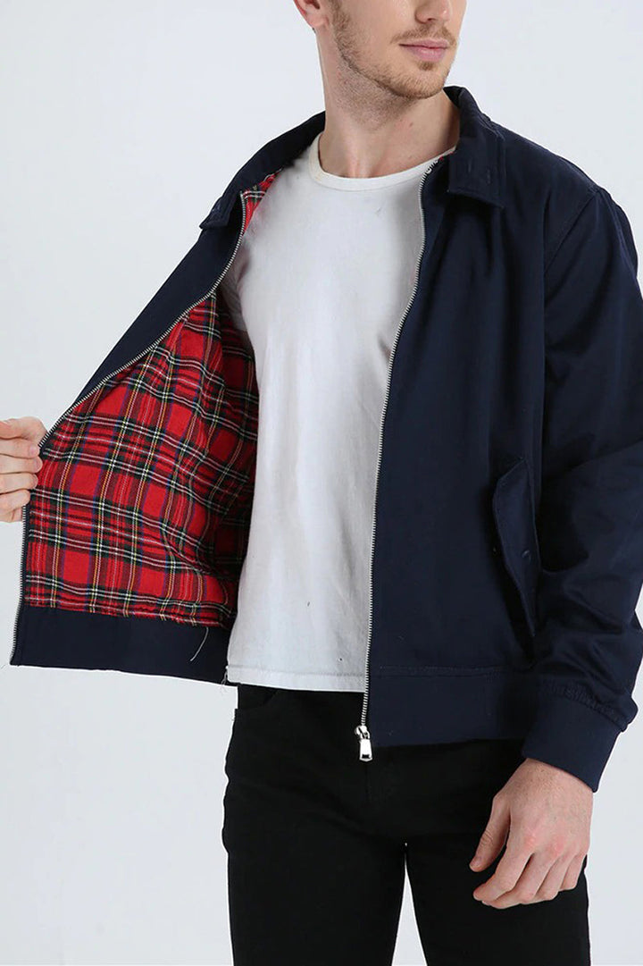 Elliot Kensington | klassisk Harrington jakke til herre