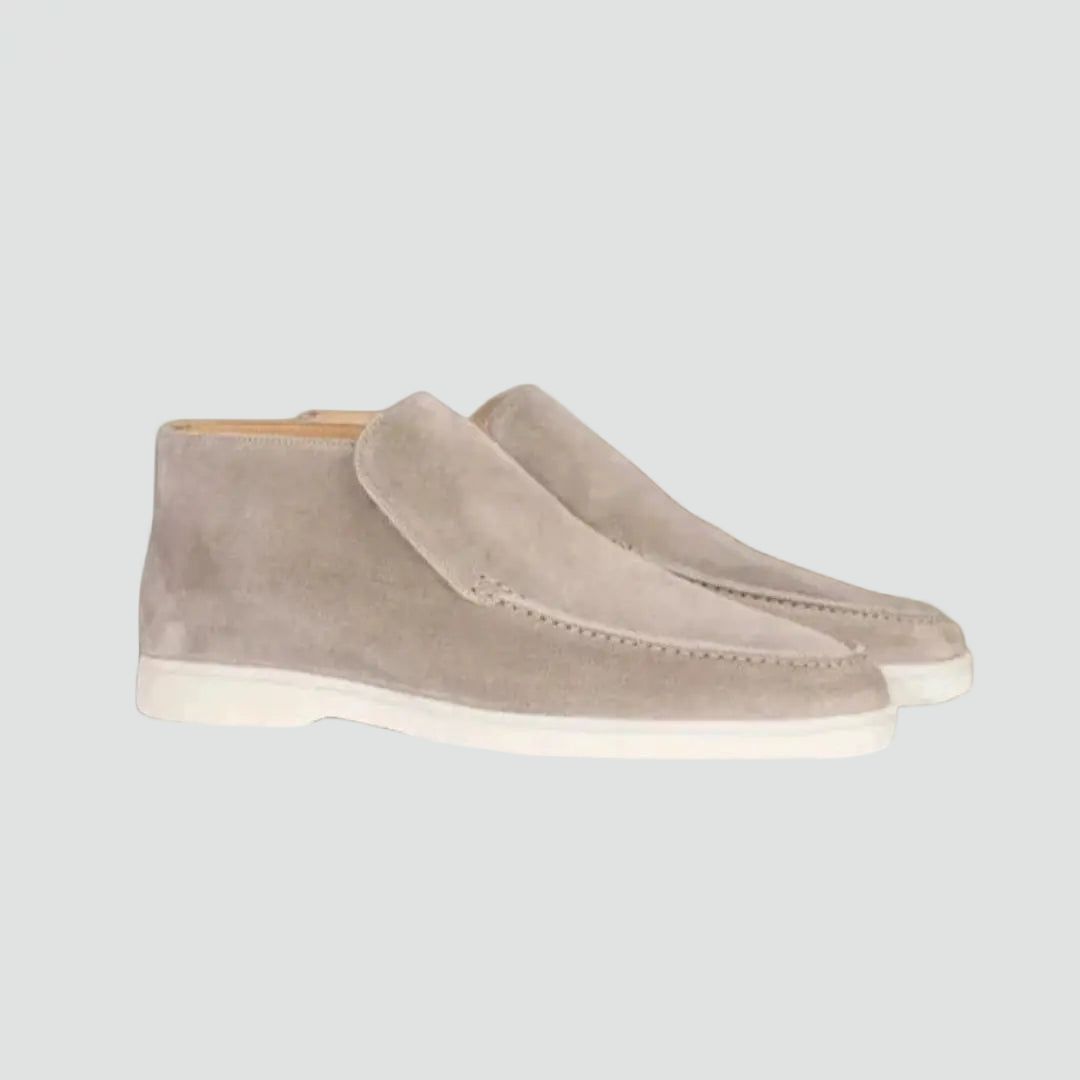 Casual Slip-On Booties med Moccasin-Syninger - til Mænd