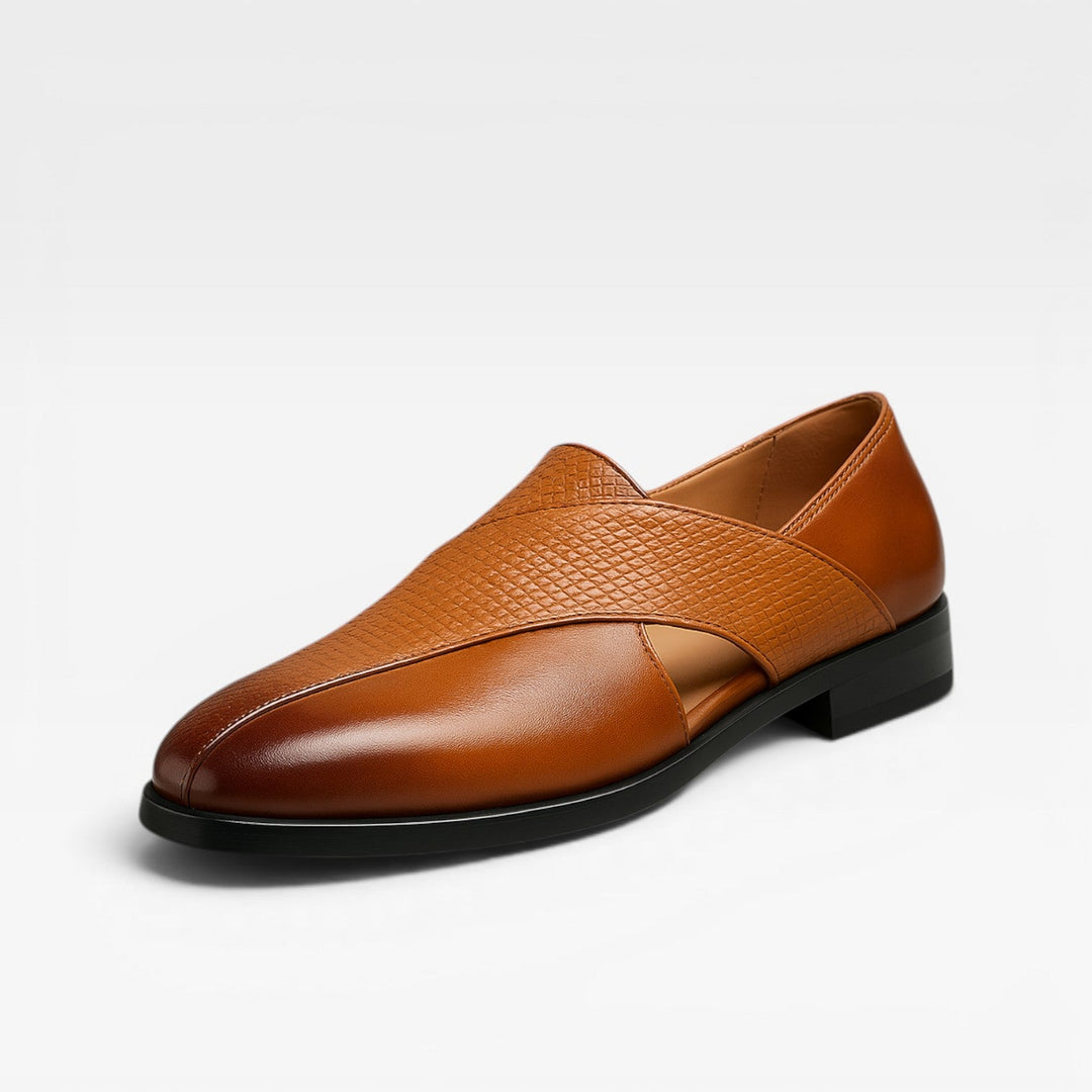 Mænd Casual Loafers med Flettet Tekstur