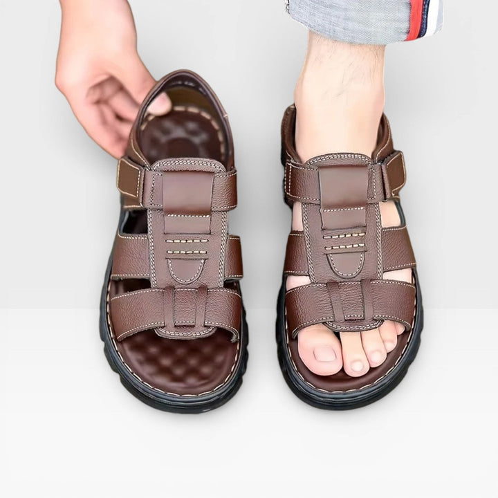 Mænd Casual Walkingsandaler med Kraftig Sål