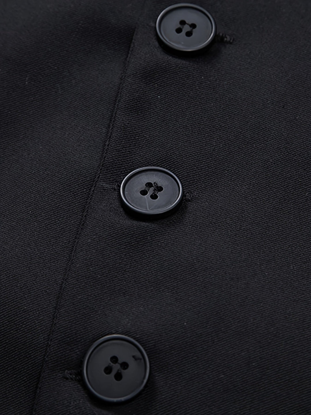 Mænd Elegante Habitveste med Revers og Sidelommer