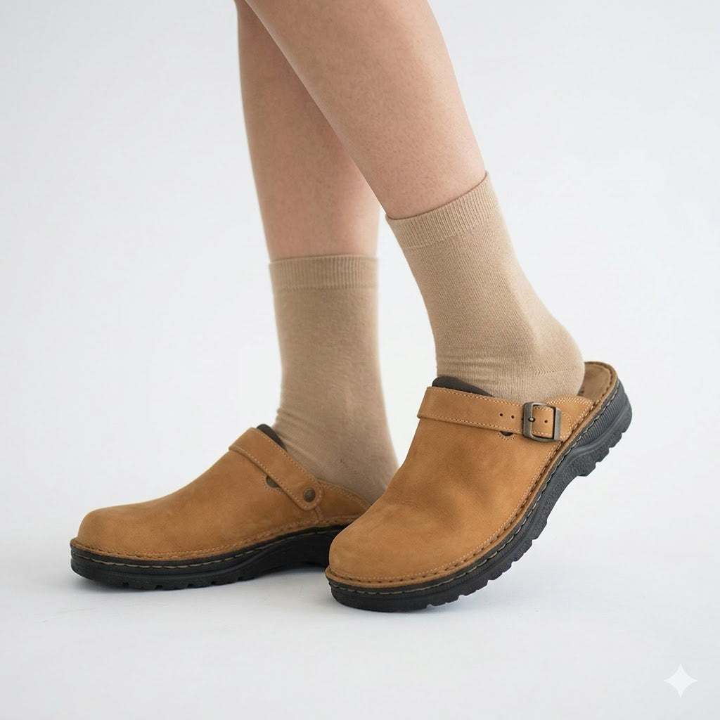 Marco Bellini | afslappet Comfort slip-on træsko til herre
