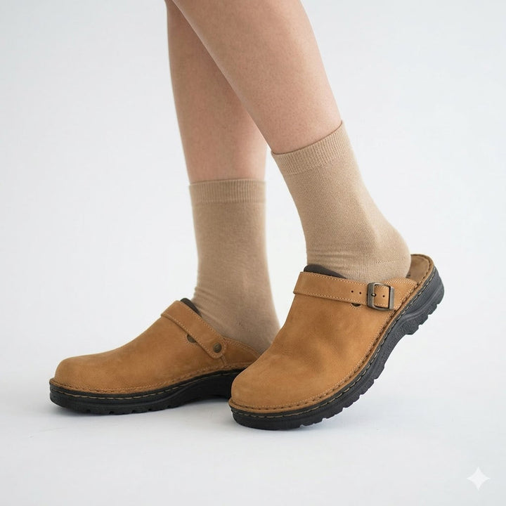 Marco Bellini | afslappet Comfort slip-on træsko til herre