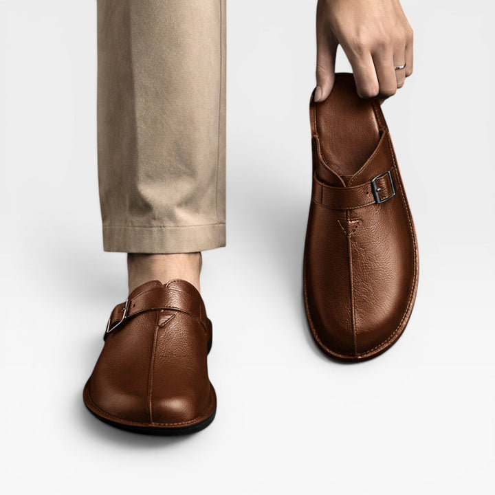 Mænd Casual Slip-on Mules med Lukket Tå
