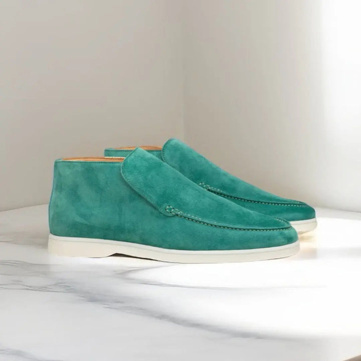 Casual Slip-On Booties med Moccasin-Syninger - til Mænd