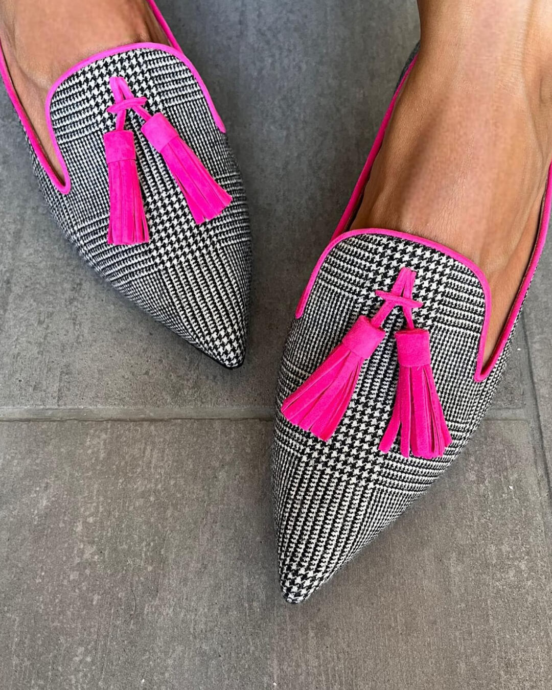 Damer Casual Slip-on Ternet Loafers med Tassels