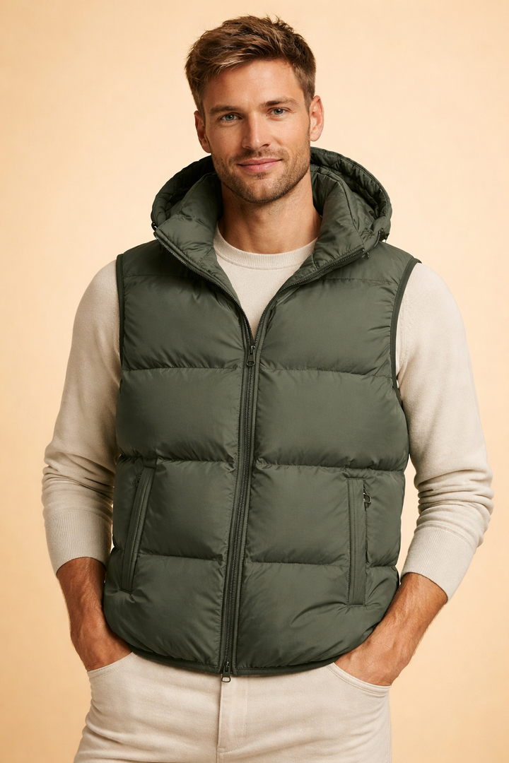 Luca Moretti - Premium Vatteret Vest Til Herre