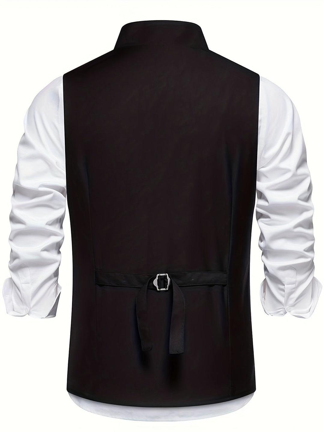 Mænd Elegante Habitveste med Revers og Sidelommer