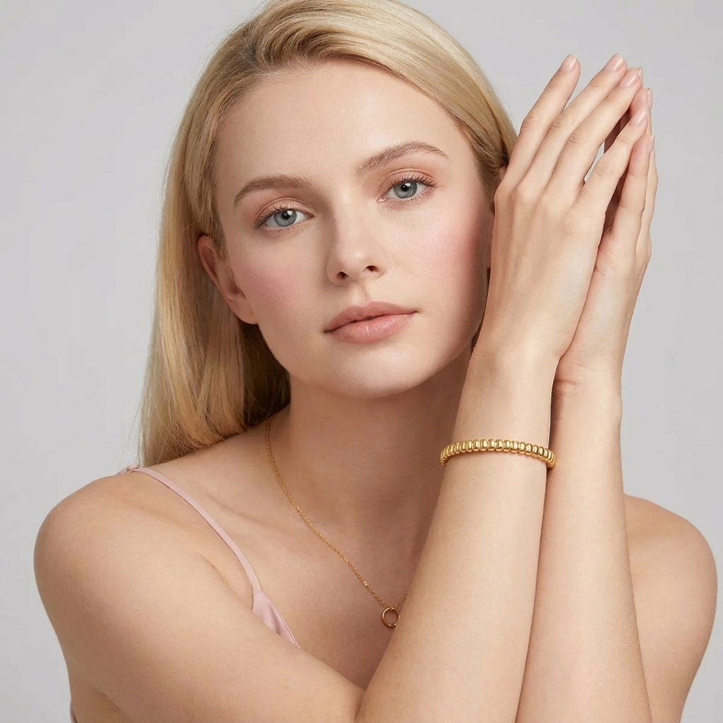 Emma Skulptureret Armring