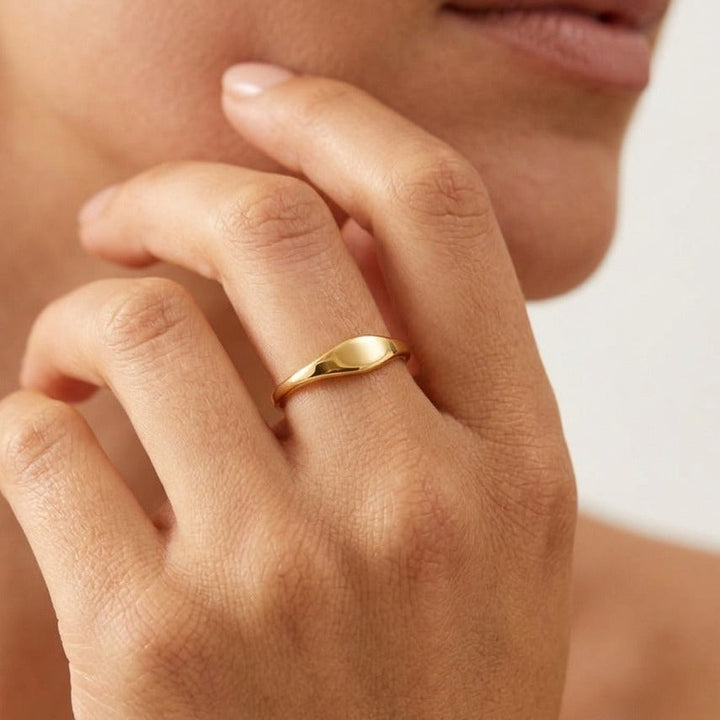 Élodie Minimalistisk Signet-ring