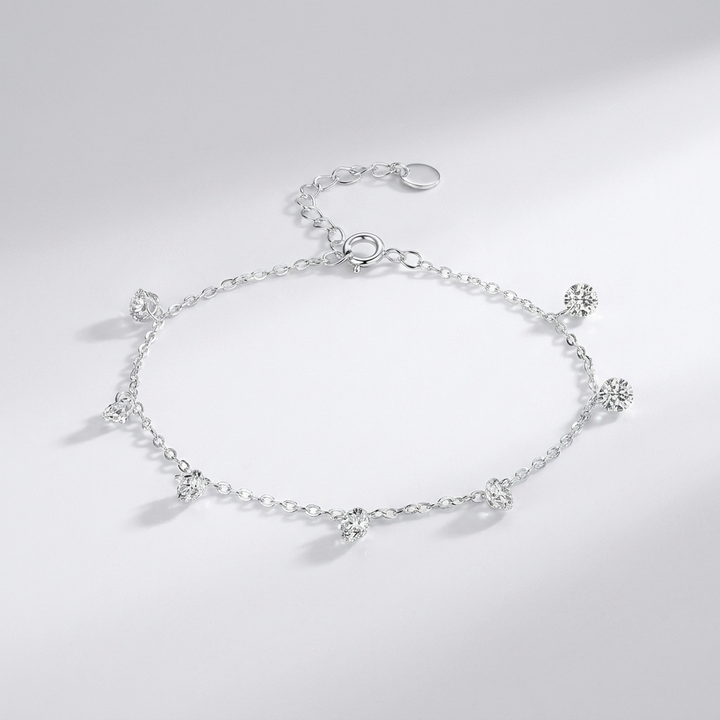 Elise Funklende Dug-armbånd