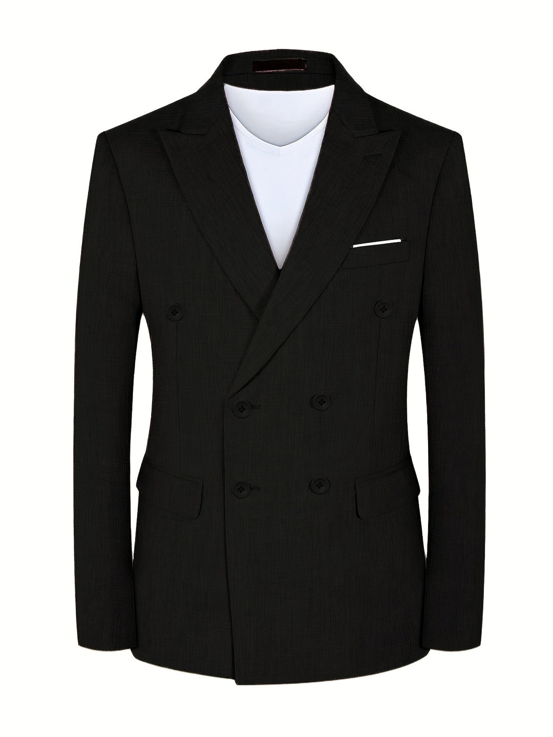 Herre Casual Blazer med Slids og Lommer