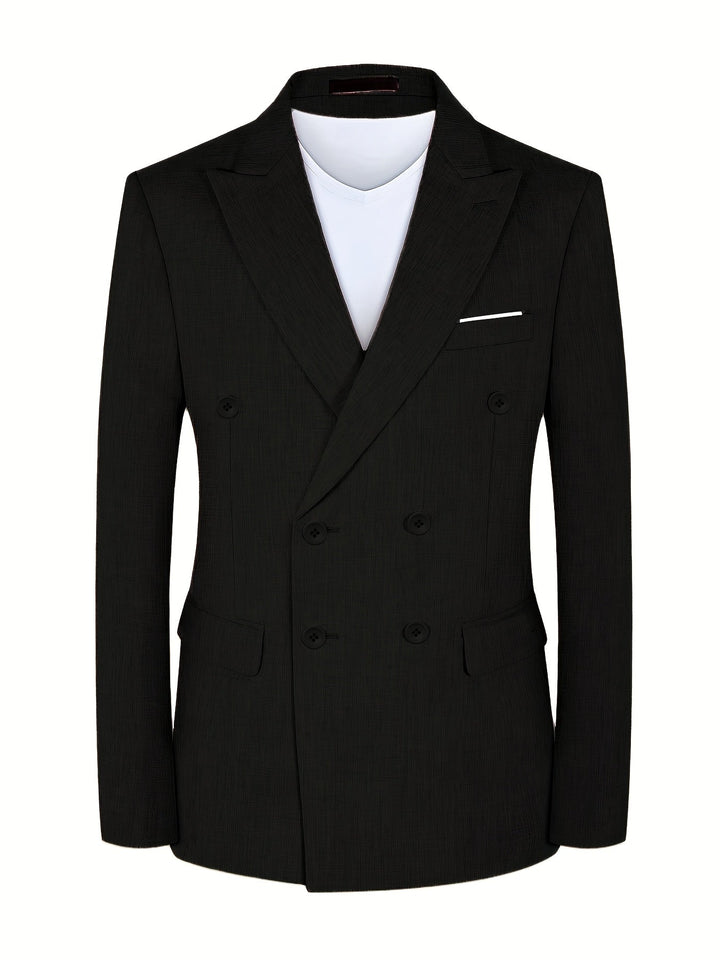 Herre Casual Blazer med Slids og Lommer