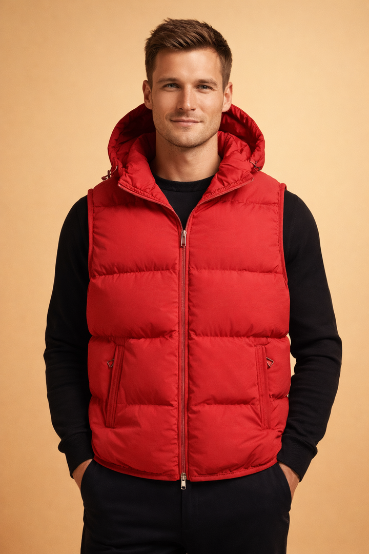 Luca Moretti - Premium Vatteret Vest Til Herre