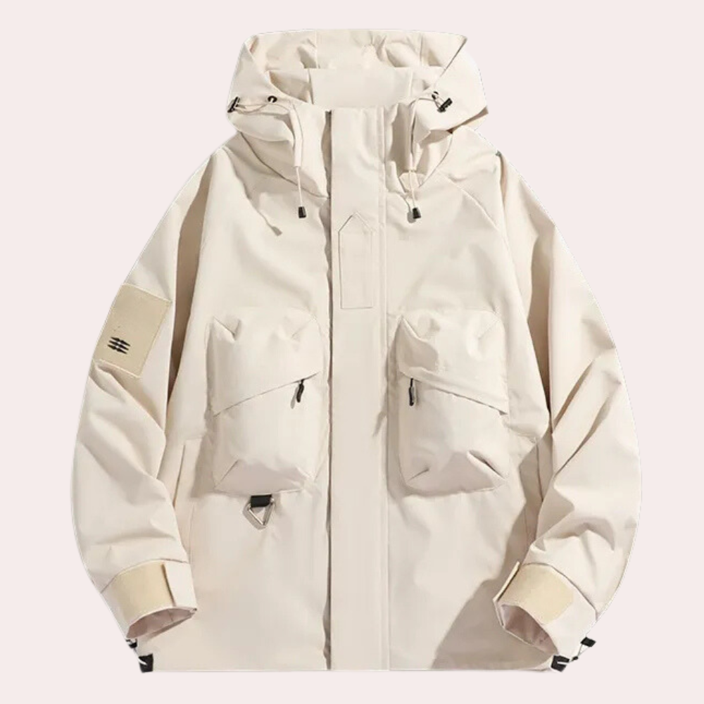 Elder - Stilfuld Windbreaker Til Mænd