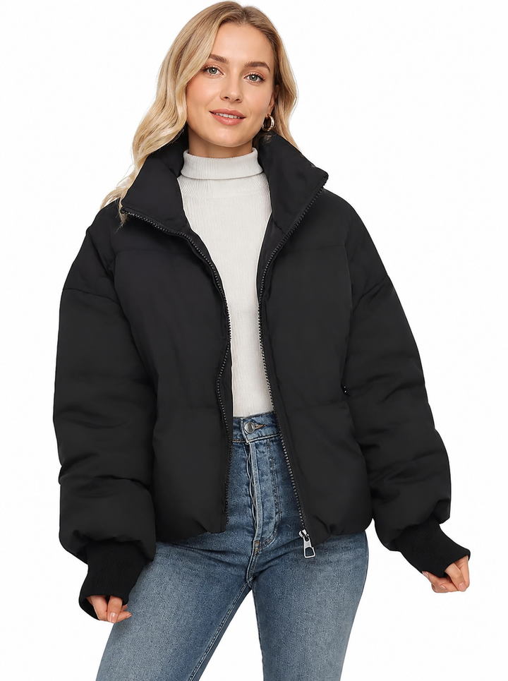 Clara Bellini | quiltet Puffer jakke til dame – opdateret modelbillede
