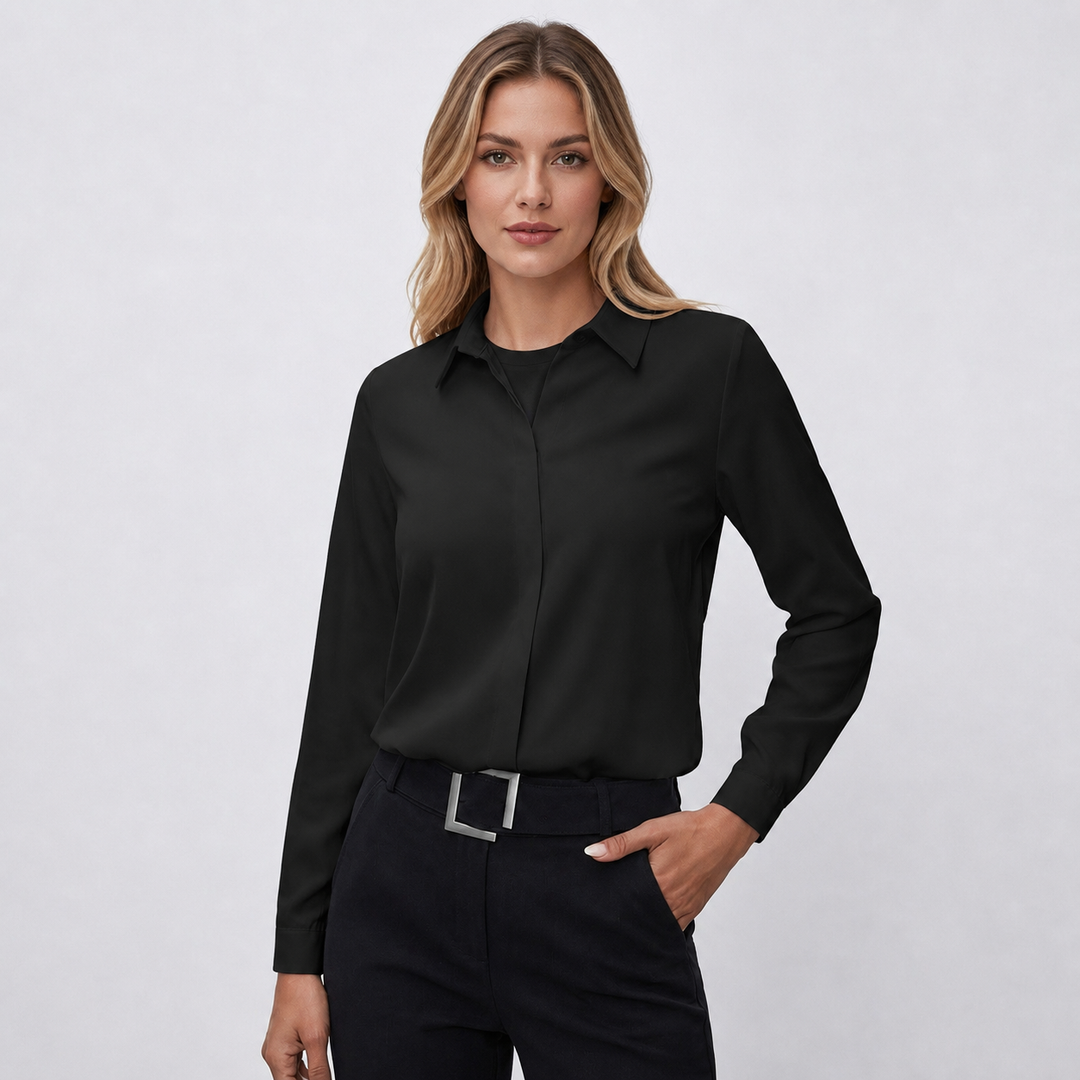 Camille Laurent | elegant kontor Blouse til dame – opdateret modelbillede