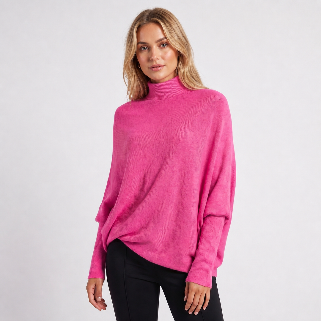 Aurélie Fontaine | Oversized striktrøje til dame – opdateret modelbillede