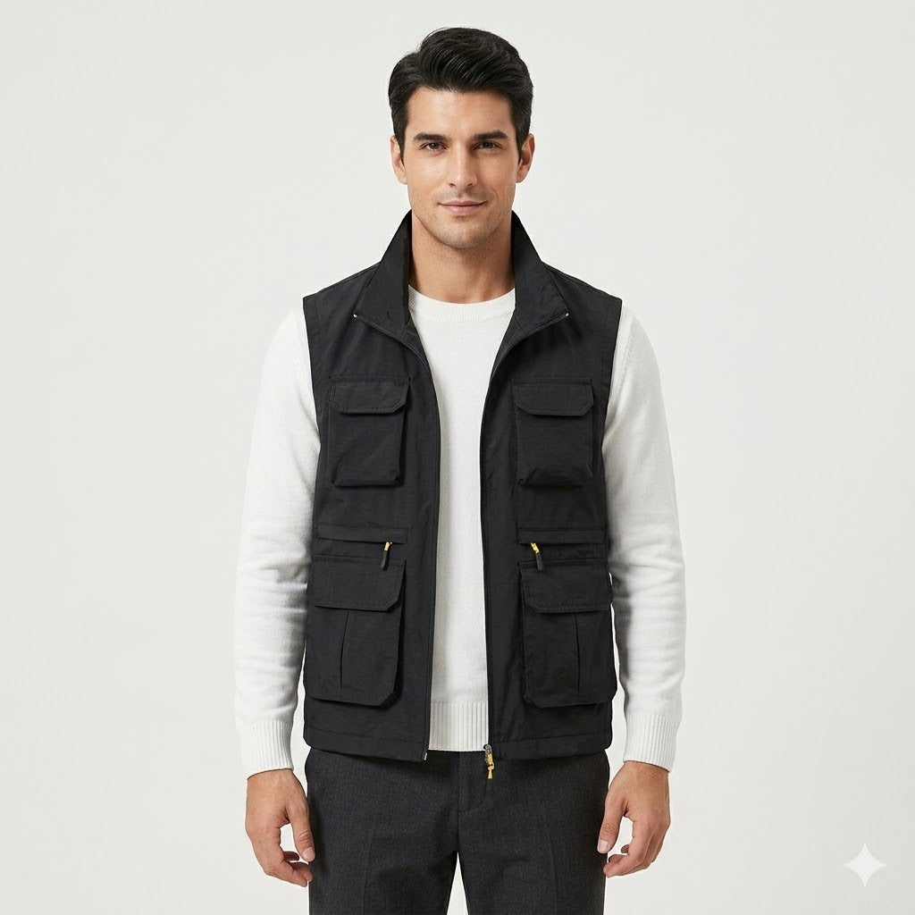 Marco Bellini - Funktions Cargo Vest Til Herre