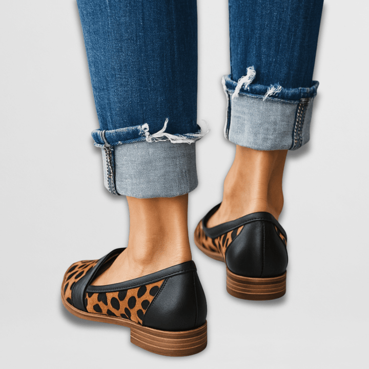 Damer Casual Slip-on Penny Loafers med Spids Tå