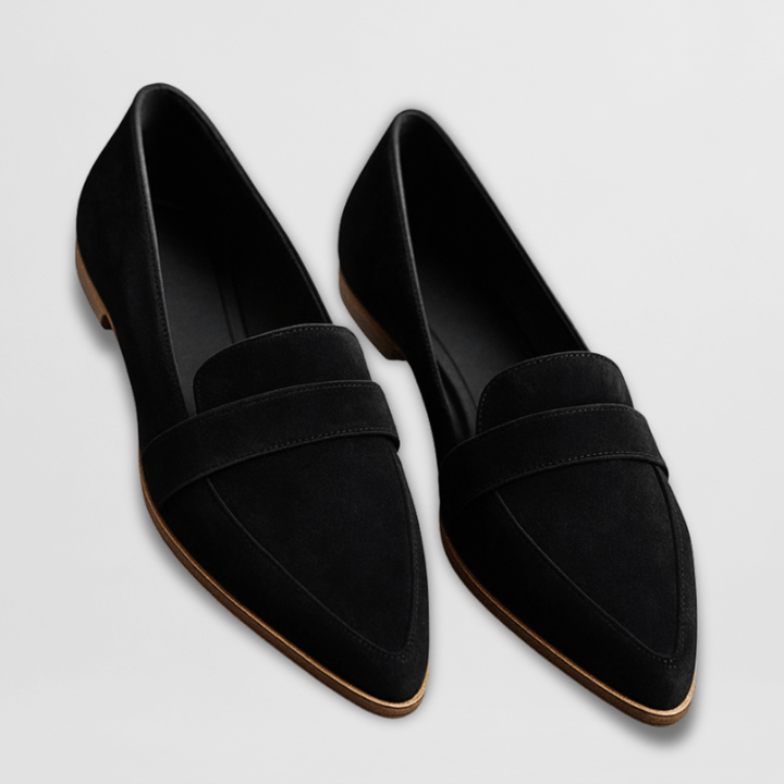 Damer Casual Slip-on Penny Loafers med Spids Tå