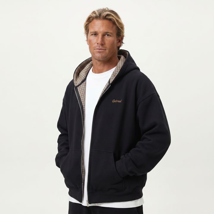 Luca Moretti | Zip Hoodie jakke til herre