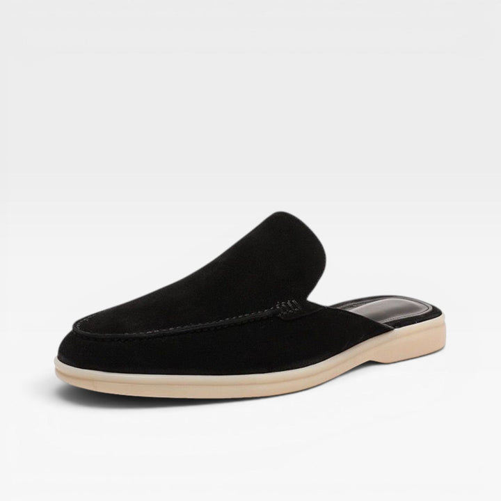 Mænd Casual Mules med Moc-Toe Syninger