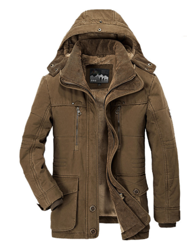 Colton - Stilfuld Vinter Jakke Til Mænd Med Luxury Fleece Lining